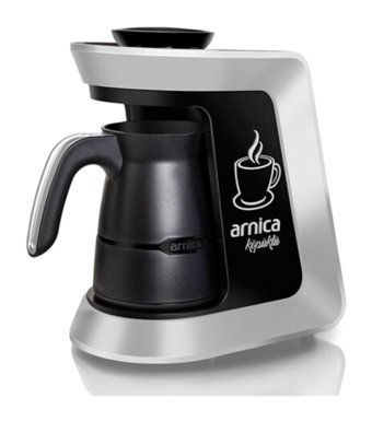 Arnica IH32051 1 Hazneli 4 Fincan 650 W Gümüş Türk Kahvesi Makinesi