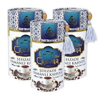 Casvaa Coffee Sade Orta Kavrulmuş Türk Kahvesi 3x250 gr