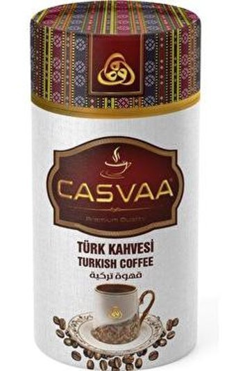 Casvaa Coffee Sade Orta Kavrulmuş Türk Kahvesi 4x250 gr