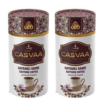 Casvaa Coffee Safranlı Orta Kavrulmuş Türk Kahvesi 2x250 gr