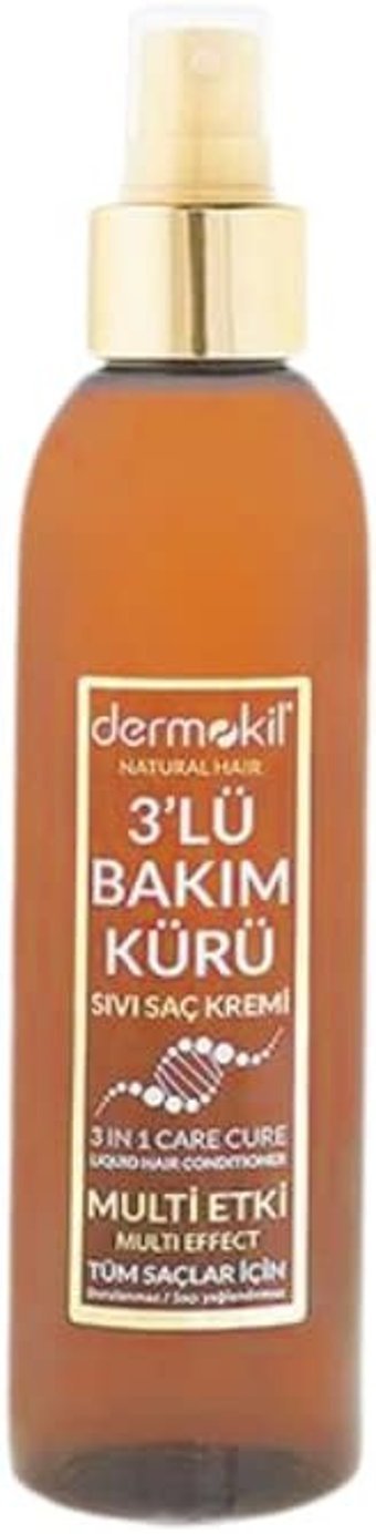 Dermokil Bakım kürü Nemlendirici Besleyici Saç Kremi 3 x 200 ml