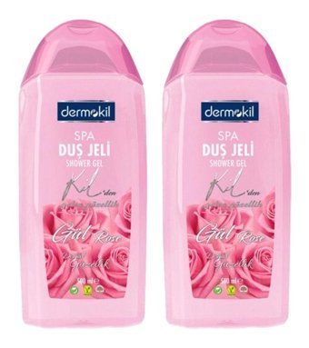 Dermokil Gül Duş Jeli 2x500 ml