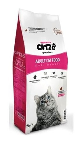 Catzo Gurme Tavuklu Yetişkin Kuru Kedi Maması 15 kg