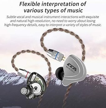 Cca C10 Kulak İçi Kablolu Bluetooth Kulaklık Siyah