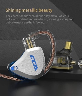 Cca C12 Kulak İçi Kablolu Bluetooth Kulaklık Mavi