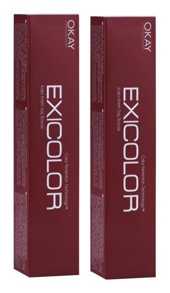 Exicolor 1001 Ekstra Küllü Açık Sarı Krem Saç Boyası 2x60 ml