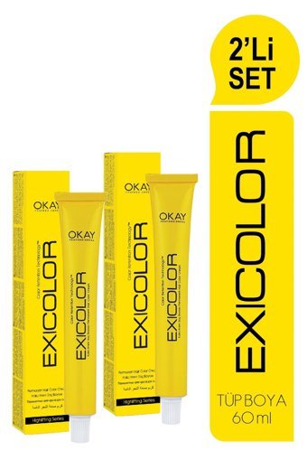 Exicolor 12.V0 Somon Moru Krem Saç Boyası 2x60 ml