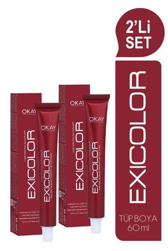 Exicolor 4 Kahve Krem Saç Boyası 2x60 ml