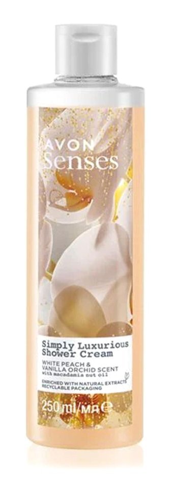 Avon Beyaz Şeftalili Vanilyalı Duş Jeli 250 ml