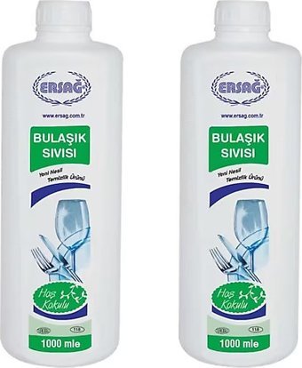Ersağ Çiçeksi Kokulu El Bulaşık Deterjanı 2x1 lt