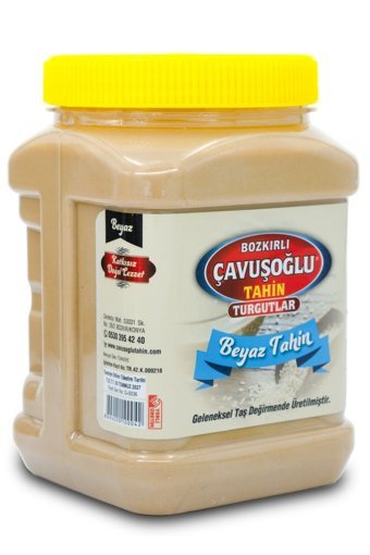 Bozkırlı Çavuşoğlu Beyaz Kepeksiz Tahin 930 gr
