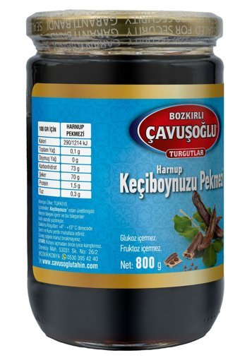 Bozkırlı Çavuşoğlu Keçiboynuzu Pekmezi 800 gr