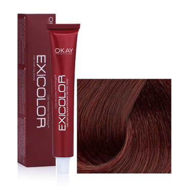 Exicolor 4.7 Türk Kahvesi Krem Saç Boyası 2x60 ml