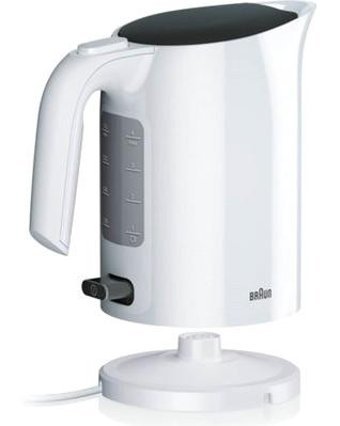 Braun Purease WK3000WH Plastik 1.2 lt Beyaz Kettle