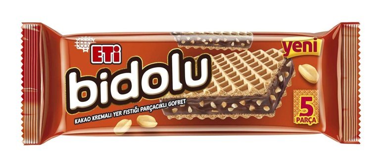 Eti Bidolu Yer Fıstıklı Gofret 81 gr