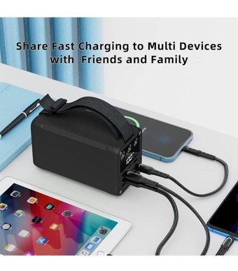 Dexmon A28Q 60000 mAh Hızlı Şarj Powerbank Siyah