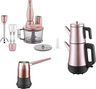 Aryıldız Mania 4'lü Elektronik Çeyiz Seti Rose Gold