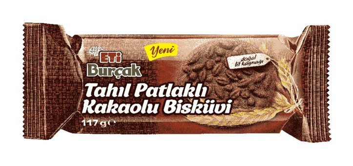 Eti Burçak Kakaolu Bisküvi 3x117 gr