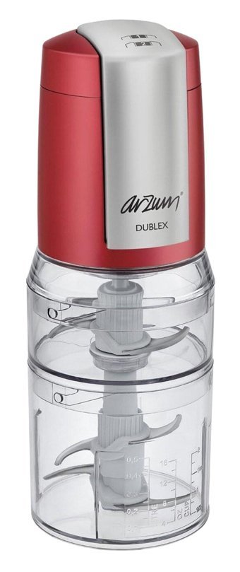 Arzum AR189 Dublex 500 W Rondo Doğrayıcı Kırmızı