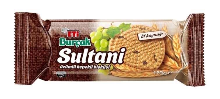 Eti Burçak Üzümlü Bisküvi 123 gr