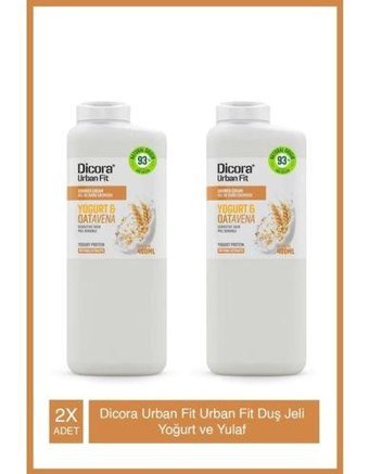 Dicora Yoğurt Yulaf Duş Jeli 2x400 ml