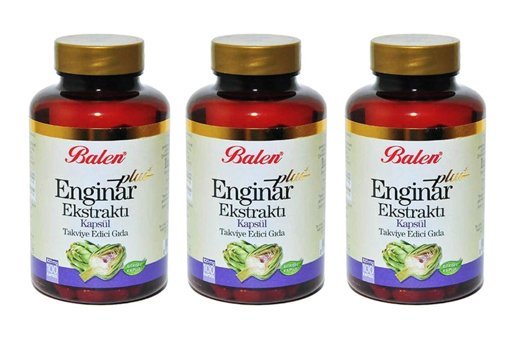 Balen Enginar Plus Yetişkin 3x100 Adet