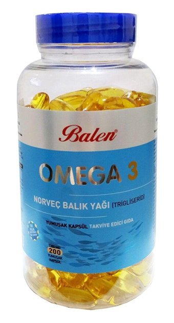 Balen Omega 3 Yetişkin Balık Yağı 200 Adet