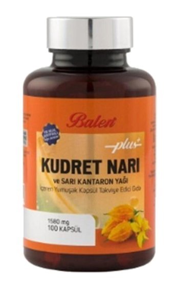 Balen Plus Yetişkin Kudret Narı-Sarı Kantaron Yağı 100 Adet