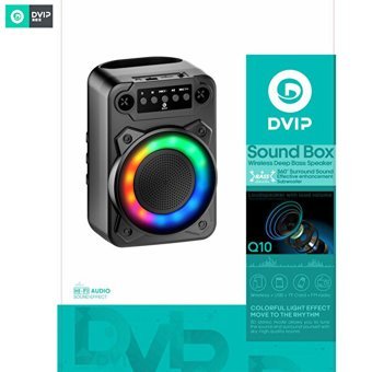DVIP Q10 Bluetooth Hoparlör Siyah