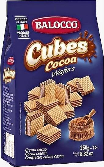 Balocco Wafers Kakaolu Gofret 250 gr