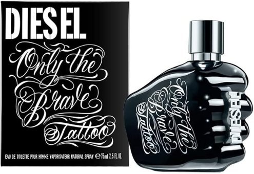 Diesel F.F. Only The Brave Tattoo EDT Odunsu-Oryantal Erkek Parfüm 75 ml