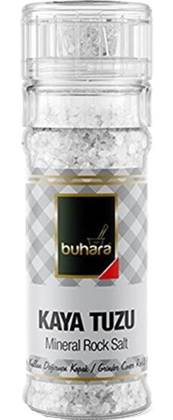 Buhara Baharat İyotlu Kristal Kaya Tuzu Değirmen 110 gr
