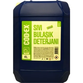Cod-Ex Limon Kokulu El Bulaşık Deterjanı 4 lt