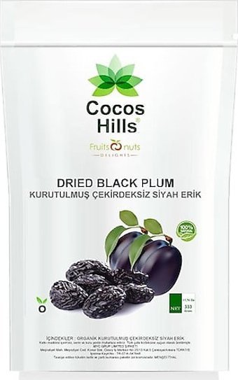 Cocos Hills Çekirdeksiz Siyah Erik 333 gr