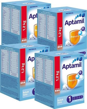 Aptamil Nutricia Yenidoğan 1 Numara Devam Sütü 4x300 gr