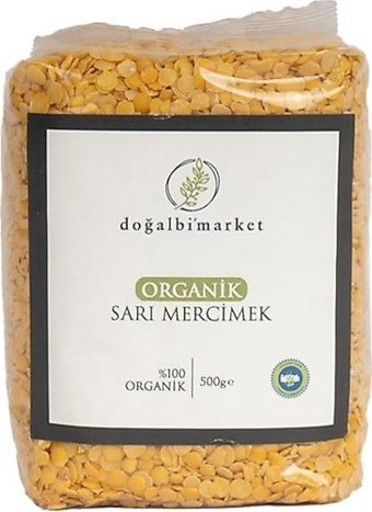 Doğal Bi Market Sarı Mercimek 500 gr