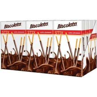 Biscolata Stix Çikolatalı Bisküvi 16x27.5 gr