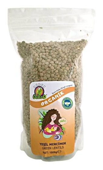 Gekoo Yeşil Mercimek 1 kg