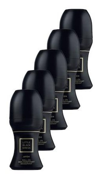 Avon Little Black Dress Roll-On Kadın Deodorant 5x50 ml