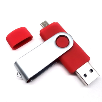 Native Audio Çift Taraflı USB 3.0 Type-A 64 GB Flash Bellek Kırmızı