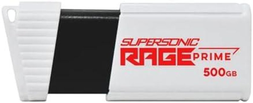 Patriot Memory Supersonic Rage Prime USB 3.0 Type-A 500 GB Flash Bellek Beyaz