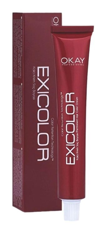 Exicolor 7 Kumral Krem Saç Boyası 2x60 ml