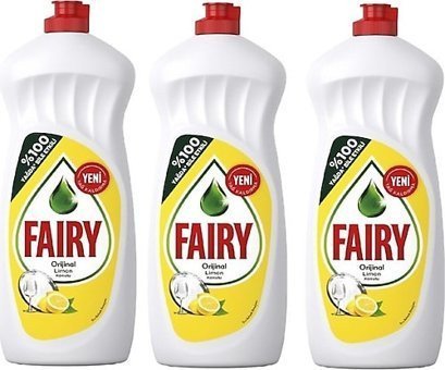 Fairy Limon Kokulu El Bulaşık Deterjanı 3x1.5 lt