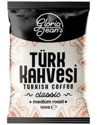 Gloria Jean's Sade Orta Kavrulmuş Türk Kahvesi 100 gr