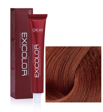 Exicolor 7.3 Koyu Altın Sarısı Krem Saç Boyası 2x60 ml