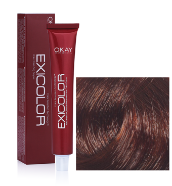 Exicolor 7.43 Bakır Dore Krem Saç Boyası 2x60 ml