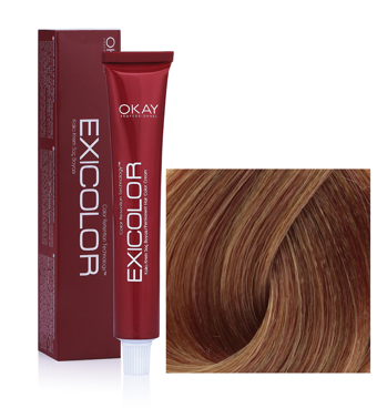 Exicolor 8 Açık Kumral Krem Saç Boyası 2x60 ml