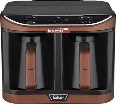 Fakir Kaave 2 Hazneli 2.3 lt Su Hazneli 8 Fincan 1470 W Kahverengi Türk Kahvesi Makinesi