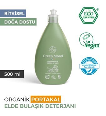 Green Mood Organik Portakal Kokulu El Bulaşık Deterjanı 500 ml