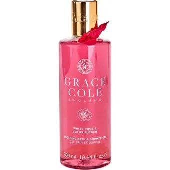 Grace Cole Beyaz Gül Lotus Duş Jeli 300 ml